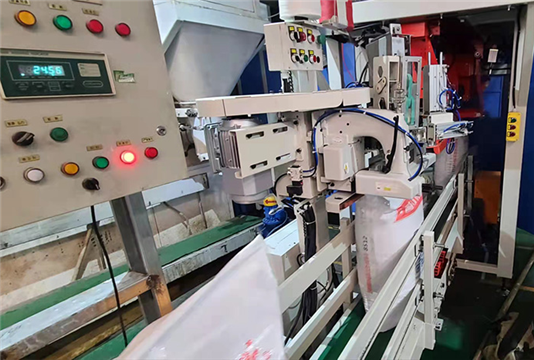 Field case of automatic bagging machine
