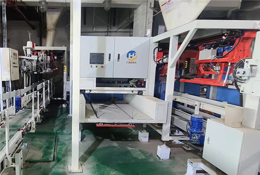 Field case of automatic bagging machine